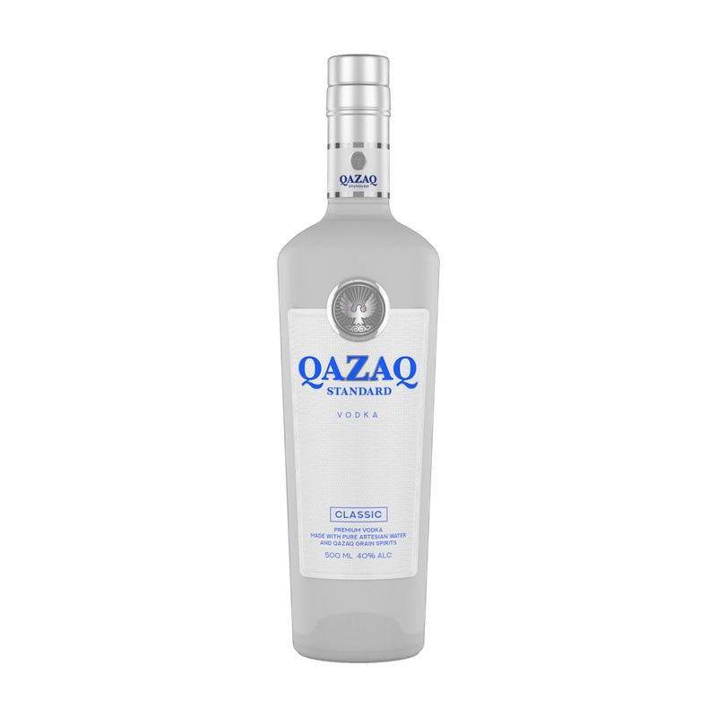 ВОДКА QAZAQ STANDART CLASSIC 40% 0,5Л