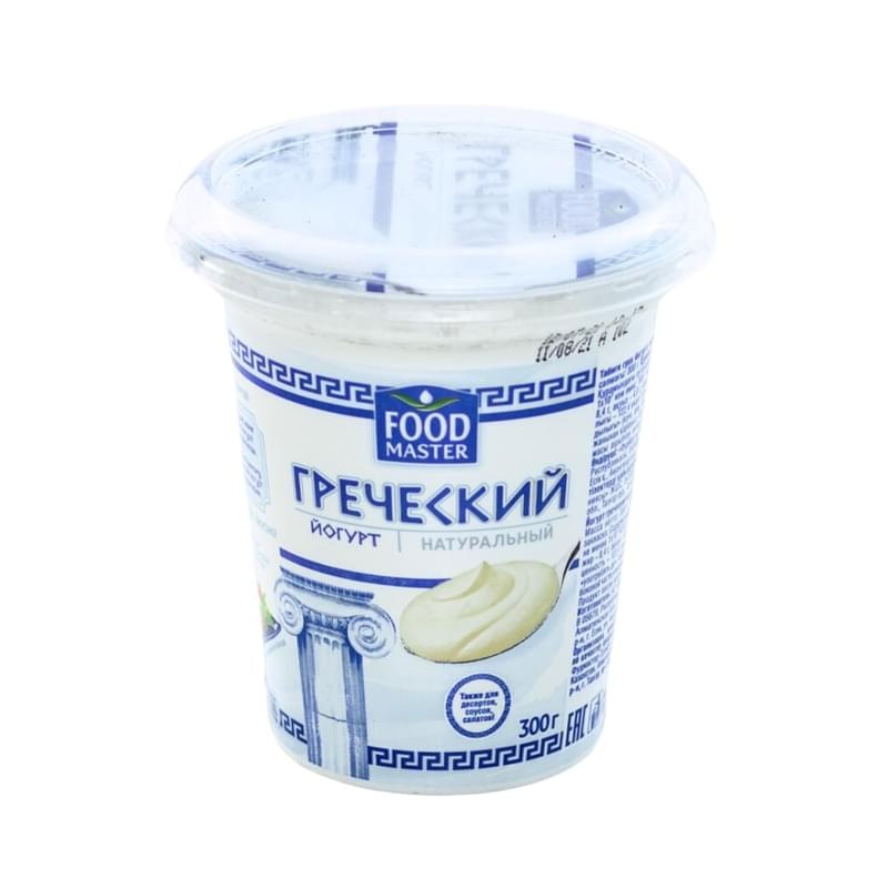 ЙОГУРТ FOODMASTER ГРЕЧЕСКИЙ НАТУРАЛЬНЫЙ 8,4% 300Г