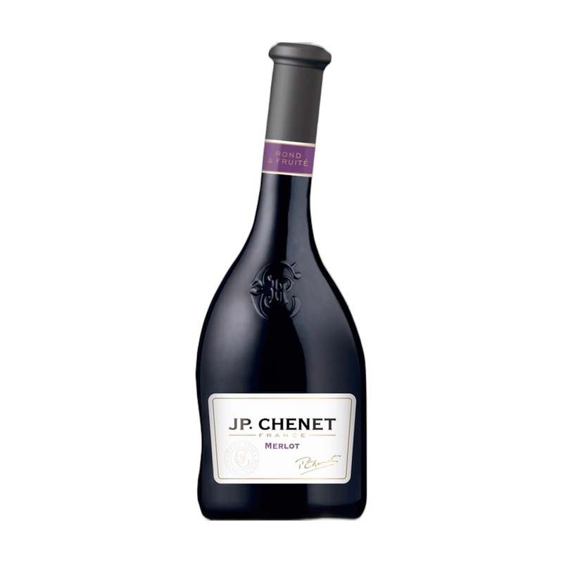 ВИНО JP.CHENET MERLOT КРАСНОЕ СУХОЕ 14% 0,75Л ФРАНЦИЯ