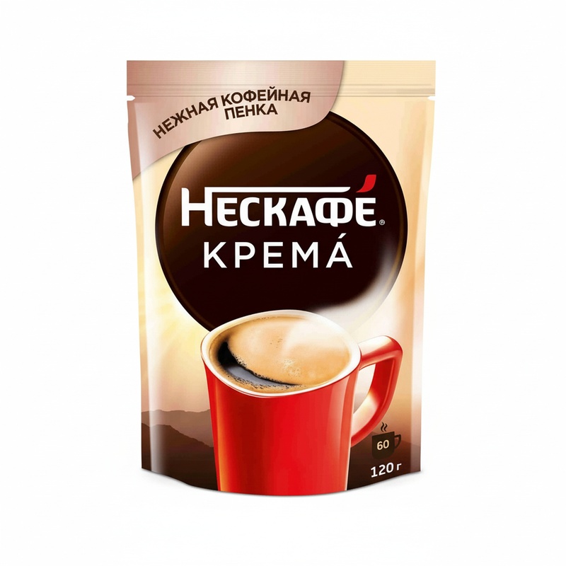 КОФЕ РАСТВОРИМЫЙ NESCAFE GOLD CREMA 120Г Д/П