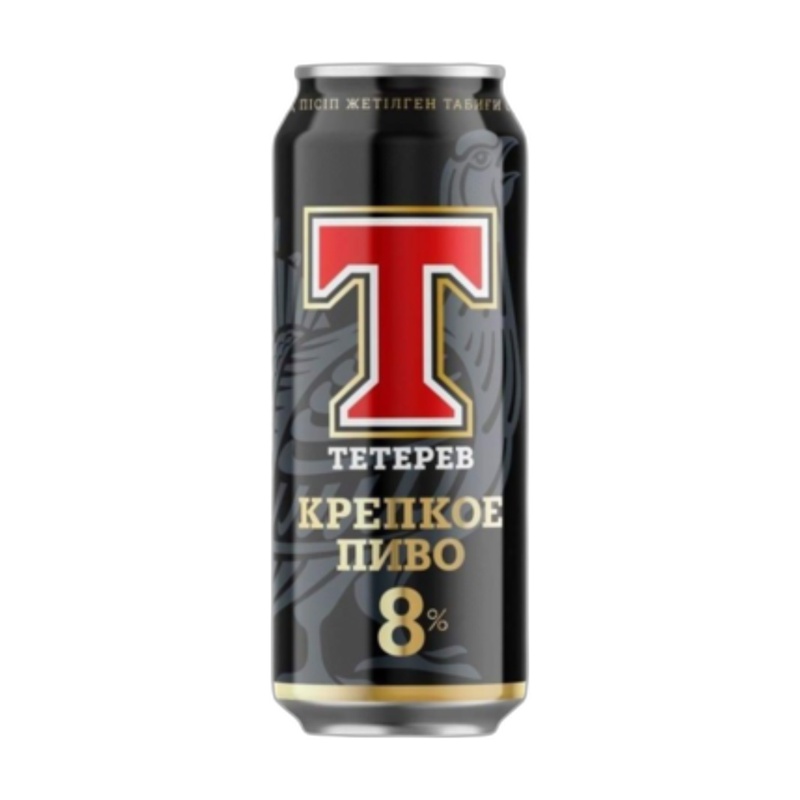 ПИВО ТЕТЕРЕВ КРЕПКОЕ 8% 0,45Л Ж/Б
