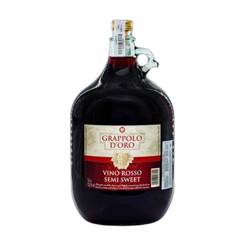 ВИНО TRALCIO D’OR VINO КРАСНОЕ ПОЛУСЛАДКОЕ 10% 5Л ИТАЛИЯ