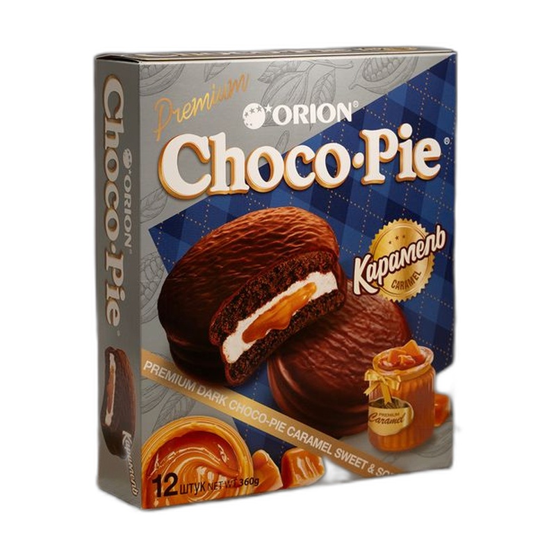 ПЕЧЕНЬЕ CHOCO PIE КАРАМЕЛЬ 360Г