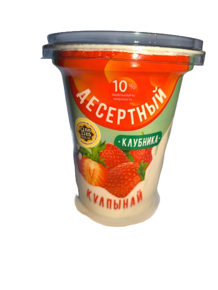 ЙОГУРТ BEST MILK ДЕСЕРТНЫЙ КЛУБНИКА 10% 300Г