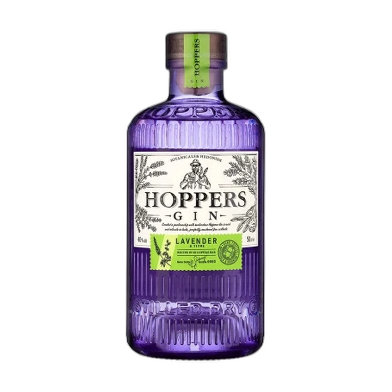 ДЖИН HOPPERS LAVANDER&THYME 40% 0,7Л