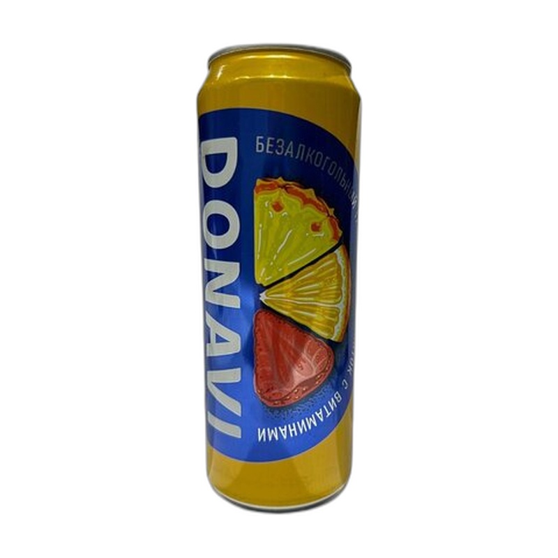 НАПИТОК ГАЗИРОВАННЫЙ DONAVI ВИТАМИН C 0,45Л Ж/Б