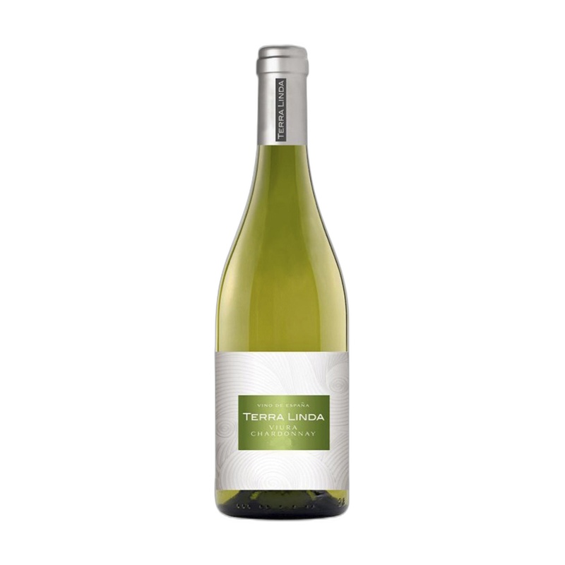 ВИНО TERRA LINDA VIURA CHARDONNAY БЕЛОЕ СУХОЕ 12,5% 0,75Л ИСПАНИЯ