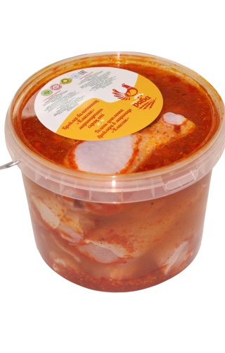 МЯСО ПТИЦЫ КУРОЧКА РЯБА ГОЛЕНЬ В МАРИНАДЕ КЛАССИК 1КГ В/У