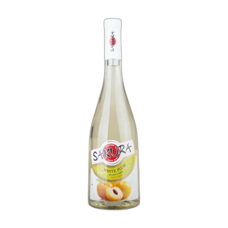 ВИНО SAKURA СЛИВА БЕЛОЕ 10% 0,75Л ГРУЗИЯ