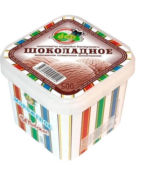 МОРОЖЕНОЕ DEP ШОКОЛАДНОЕ 500Г ПЭТ
