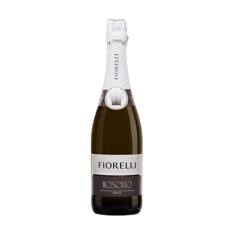 ВИНО ИГРИСТОЕ FIORELLI MOSCATO БЕЛОЕ СЛАДКОЕ 7% 0,75Л ИТАЛИЯ