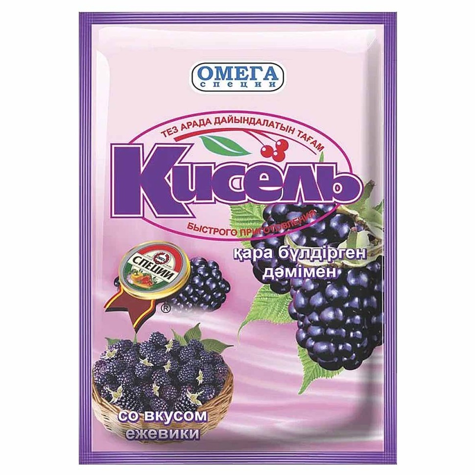 КИСЕЛЬ ОМЕГА ЕЖЕВИКА 90Г