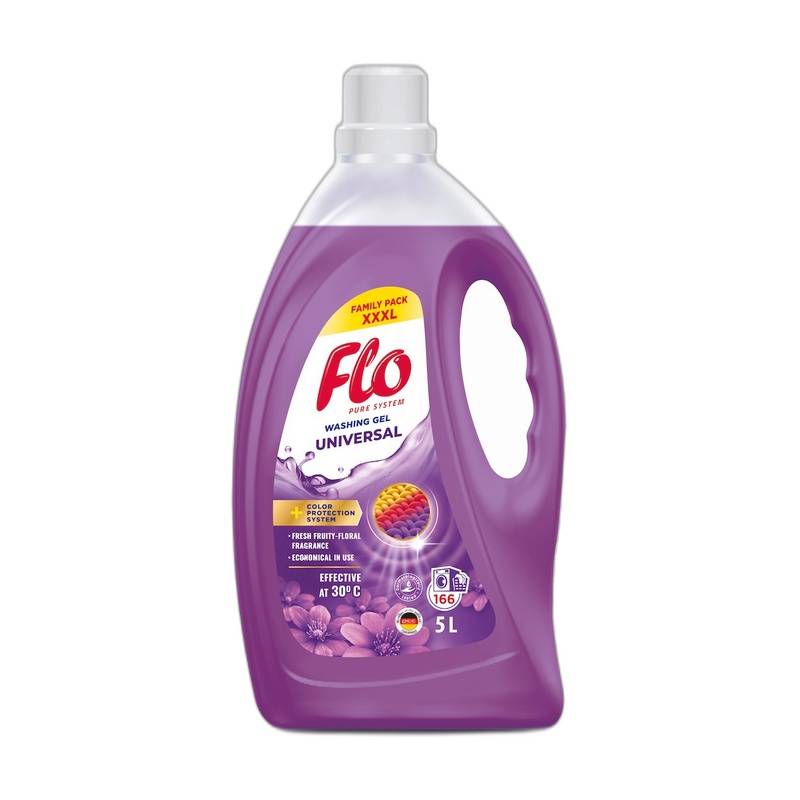 ГЕЛЬ ДЛЯ СТИРКИ FLO UNIVERSAL 5Л
