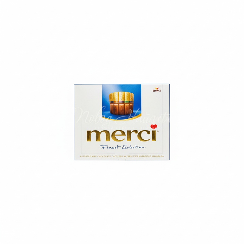 КОНФЕТЫ MERCI ШОКОЛАДНЫЕ МОЛОЧНЫЕ 250Г