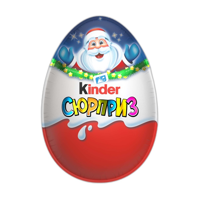 ЯЙЦО KINDER С ИГРУШКОЙ НГ 20Г