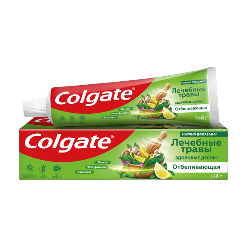 ПАСТА ЗУБНАЯ COLGATE HERBAL ОТБЕЛИВАЮЩАЯ 75МЛ
