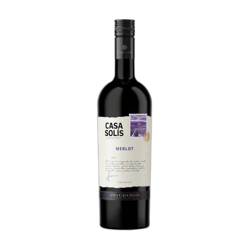 ВИНО CASA SOLIS MERLOT КРАСНОЕ СУХОЕ 13% 0,75Л ИСПАНИЯ