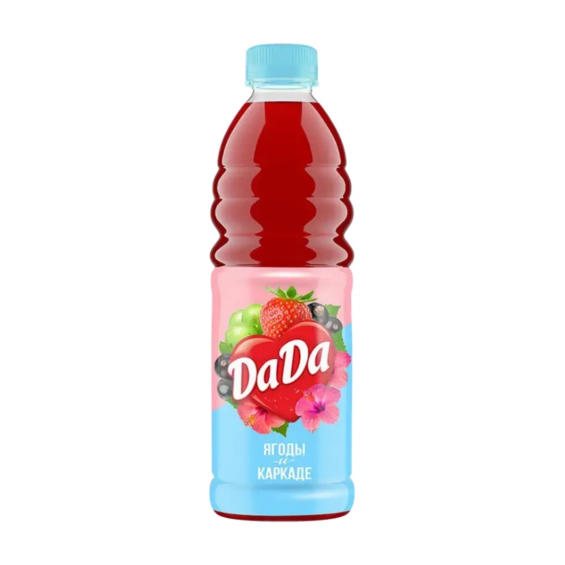 НАПИТОК СОКОСОДЕРЖАЩИЙ DADA L'ETO ЯГОДЫ КАРКАДЕ 0,95Л ПЭТ