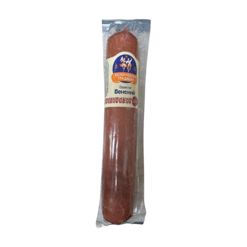 КОЛБАСА БЕЛОРУССКАЯ ТРАДИЦИЯ П/К СЕРВЕЛАТ ВЕНСКИЙ КУРИННЫЙ 1/С 300Г