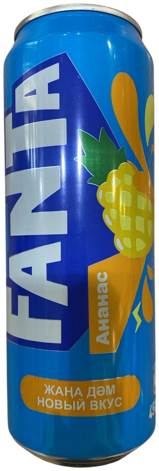 НАПИТОК ГАЗИРОВАННЫЙ FANTA АНАНАС 0,45Л Ж/Б
