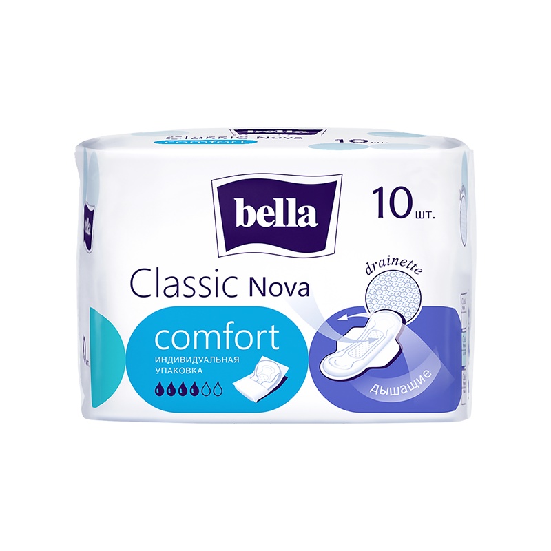 ПРОКЛАДКИ BELLA NOVA КЛАССИЧЕСКИЕ 10ШТ