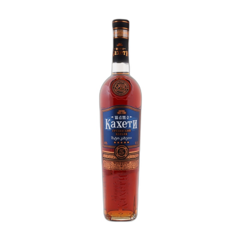 КОНЬЯК ШАТО КАХЕТИ 5 YO 40% 0,5Л