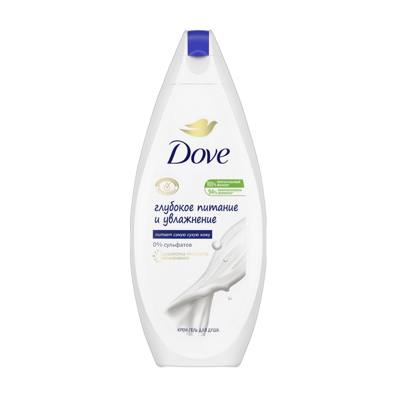 ГЕЛЬ ДЛЯ ДУША DOVE ГЛУБОКОЕ ОЧИЩЕНИЕ 250МЛ
