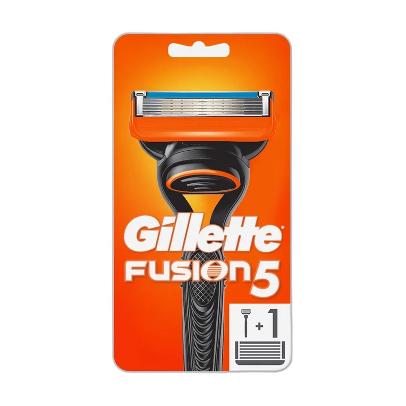 БРИТВА GILLETTE FUSION 5 + 2 КАРТРИДЖА