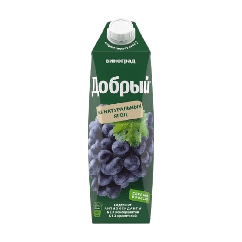 НАПИТОК ФРУКТОВЫЙ ВИНОГРАД 1Л