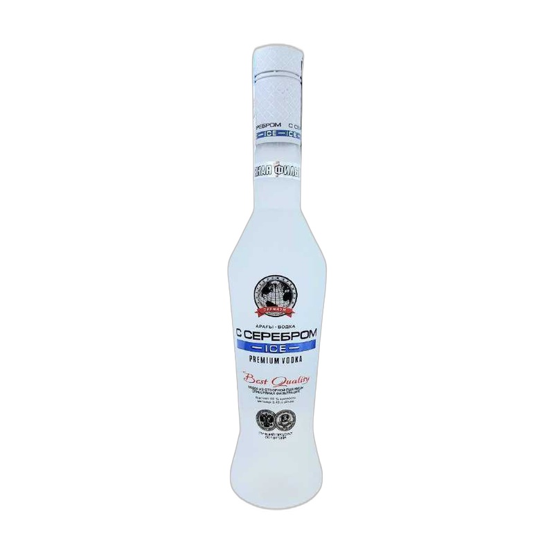 ВОДКА С СЕРЕБРОМ ICE 40% 0,5Л