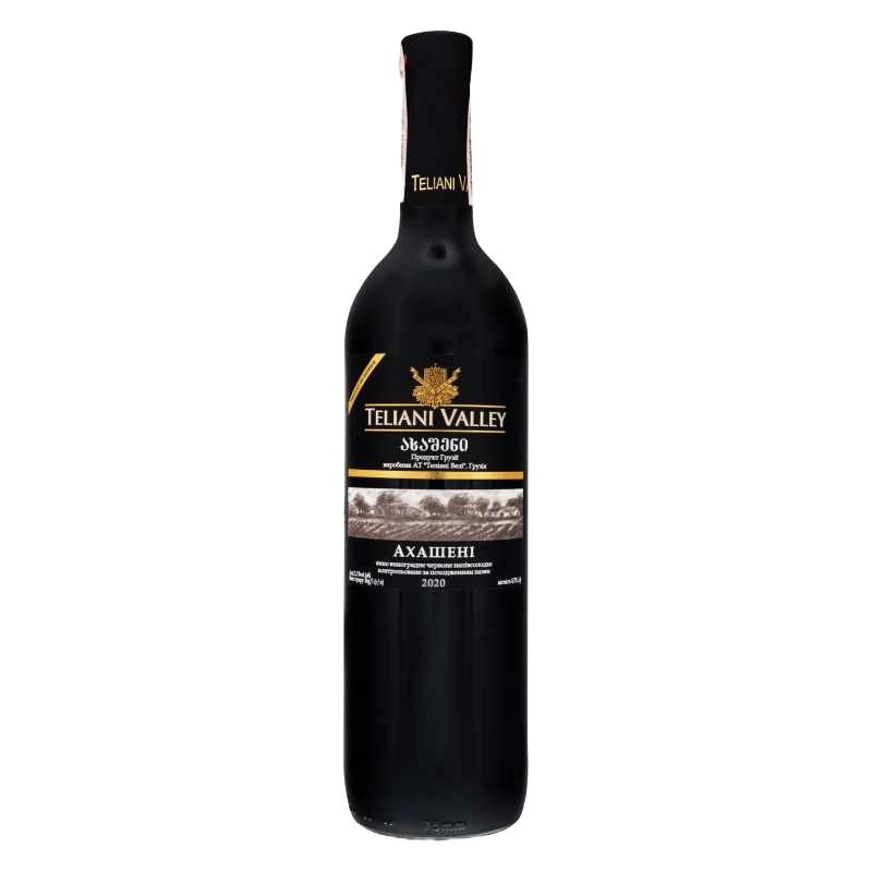 ВИНО TELIANI VALLEY АХАШЕНИ КРАСНОЕ ПОЛУСЛАДКОЕ 12% 0,75Л ГРУЗИЯ