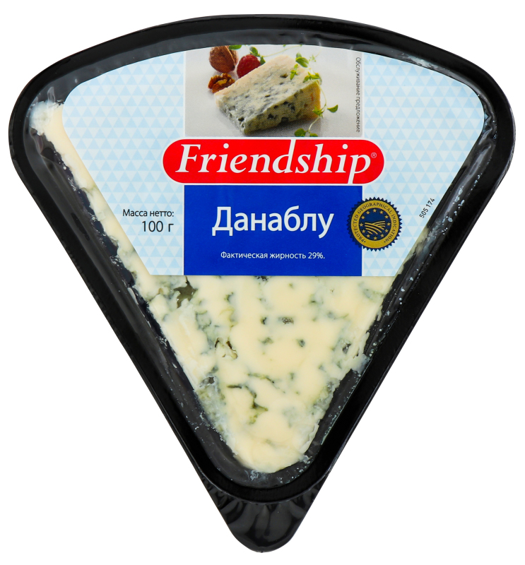 СЫР FRIENDSHIP ДАНАБЛУ КЛАССИК 50% 100Г