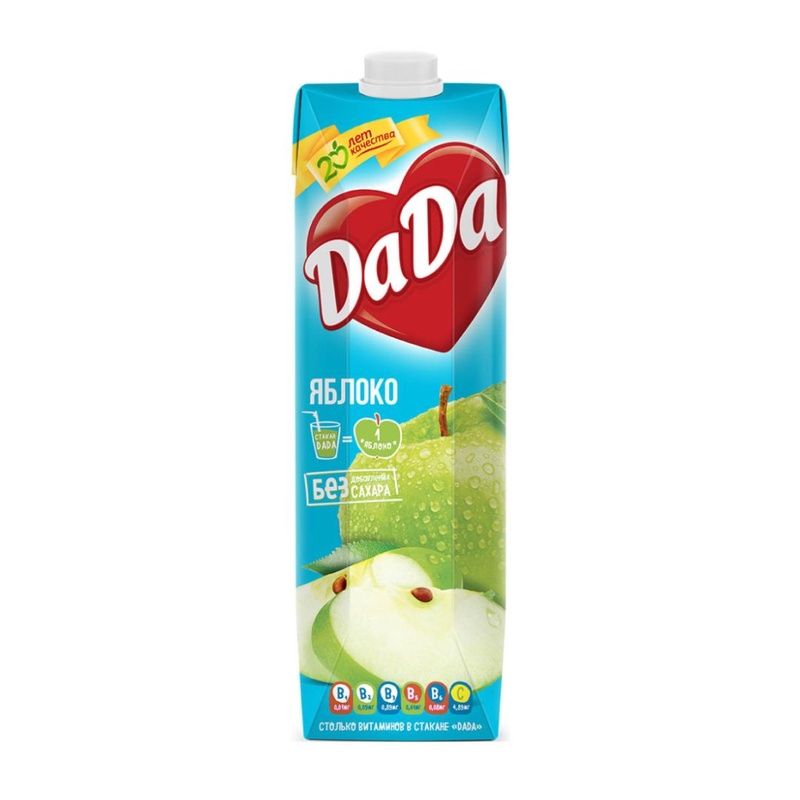 СОК DADA ЗЕЛЕНОЕ ЯБЛОКО 0,95Л Т/П