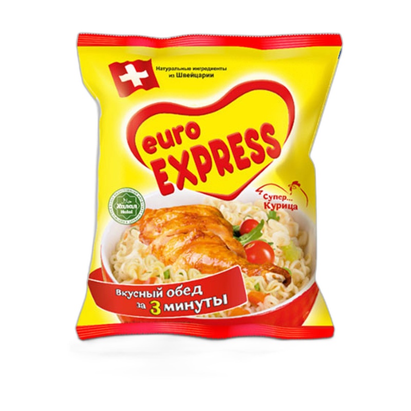 ЛАПША АЛЬКОНИ EURO EXPRESS КУРИЦА 60Г