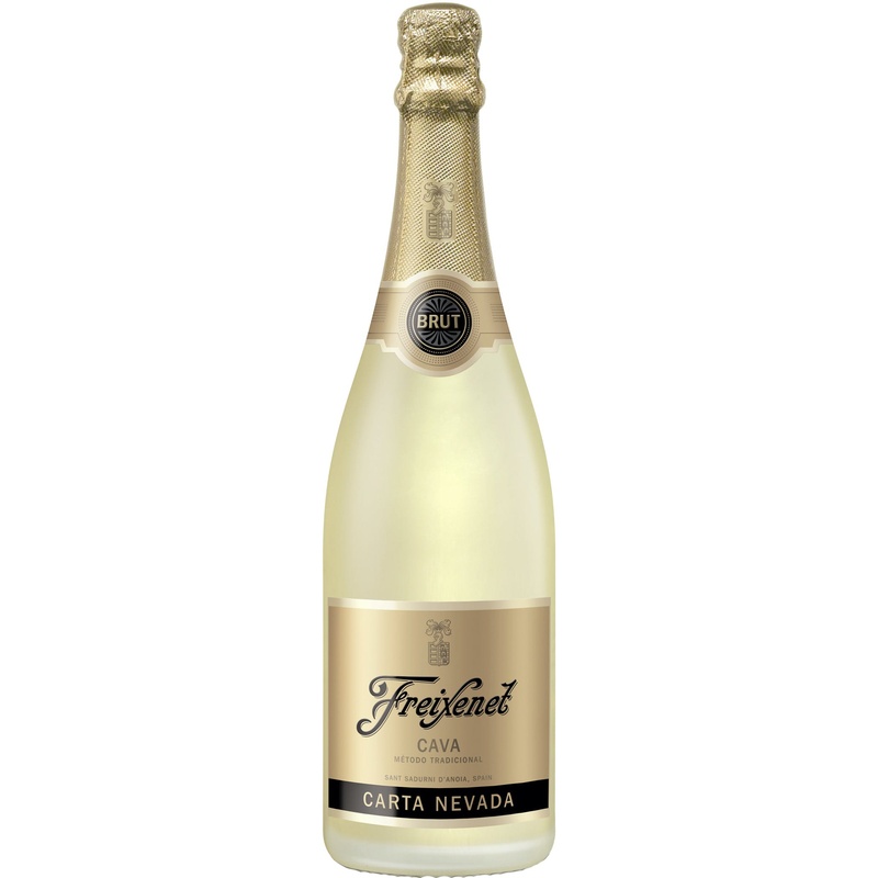 ВИНО ИГРИСТОЕ FREIXENET CARTA NEVADA БЕЛОЕ СУХОЕ 12% 0,75Л ИСПАНИЯ