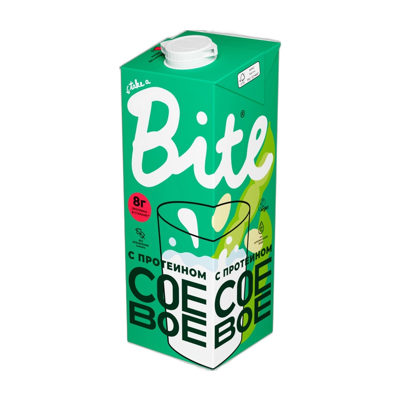 НАПИТОК СОЕВЫЙ BITE 1Л Т/П