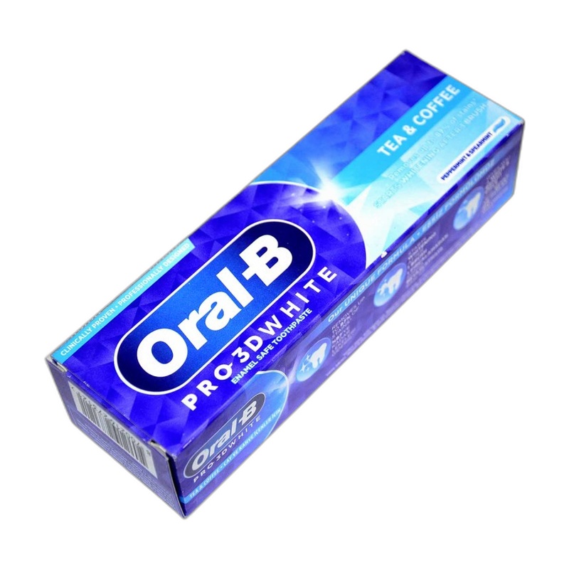 ПАСТА ЗУБНАЯ ORAL-B PRO-3D WHITE ПРОТИВ КОФЕЙНЫХ ПЯТЕН 75МЛ