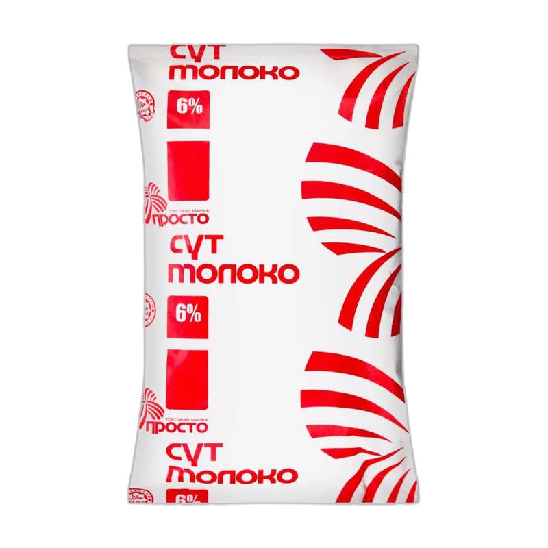 МОЛОКО ПРОСТО 6% У/П 1Л Т/Ф