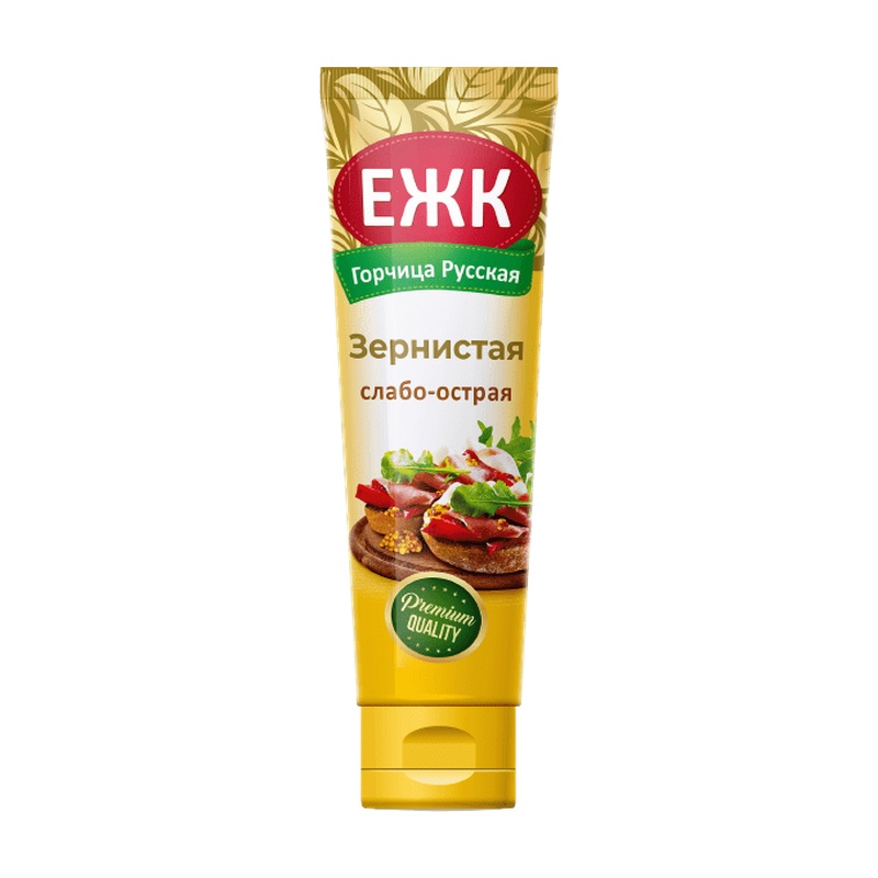 ГОРЧИЦА ЕЖК ЗЕРНИСТАЯ 130Г ТУБА