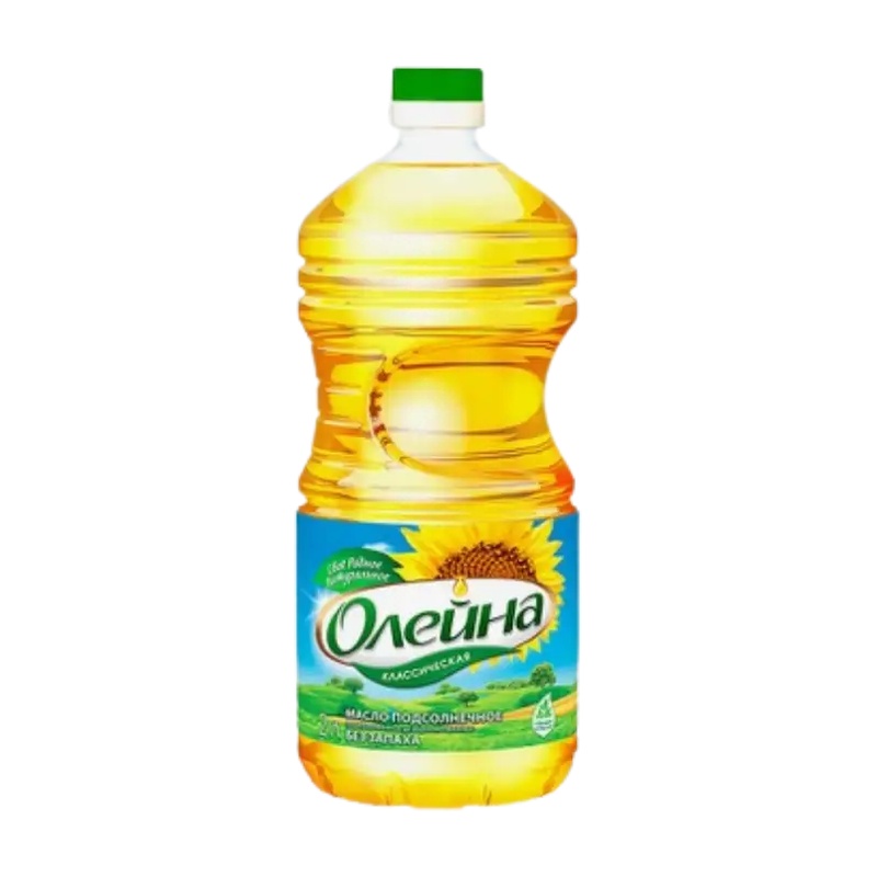 МАСЛО ПОДСОЛНЕЧНОЕ ОЛЕЙНА 2Л