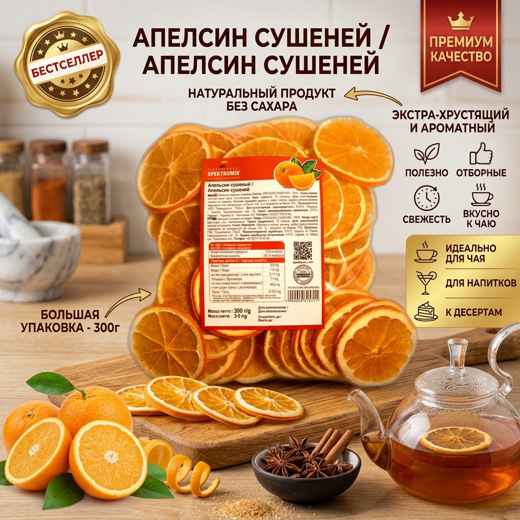 АПЕЛЬСИН СУШЕНЫЙ ВЕС