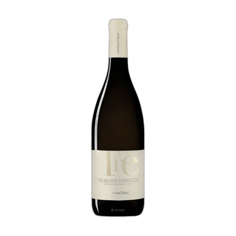 ВИНО CANTINA TOLLO TRE БЕЛОЕ СУХОЕ 13,5% 0,75Л ИТАЛИЯ