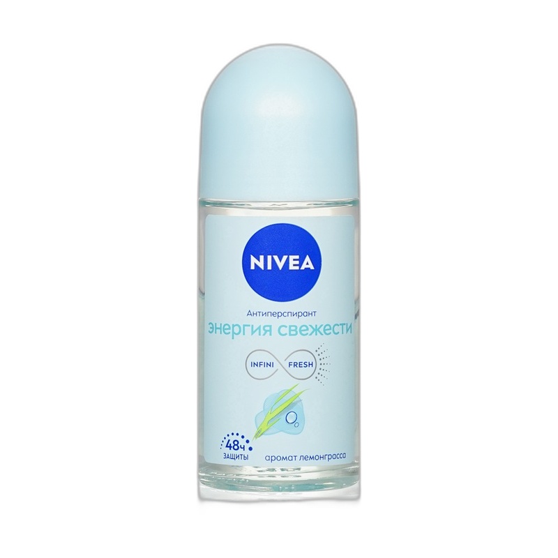 АНТИПЕРСПИРАНТ-РОЛИК NIVEA ЭНЕРГИЯ СВЕЖЕСТИ 50МЛ