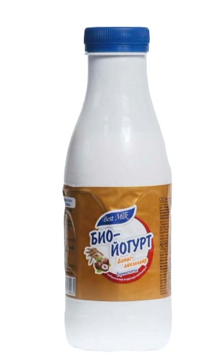 БИОЙОГУРТ ПИТЬЕВОЙ BEST MILK ОРЕХИ ЗЛАКИ 2,2% 430Г ПЭТ