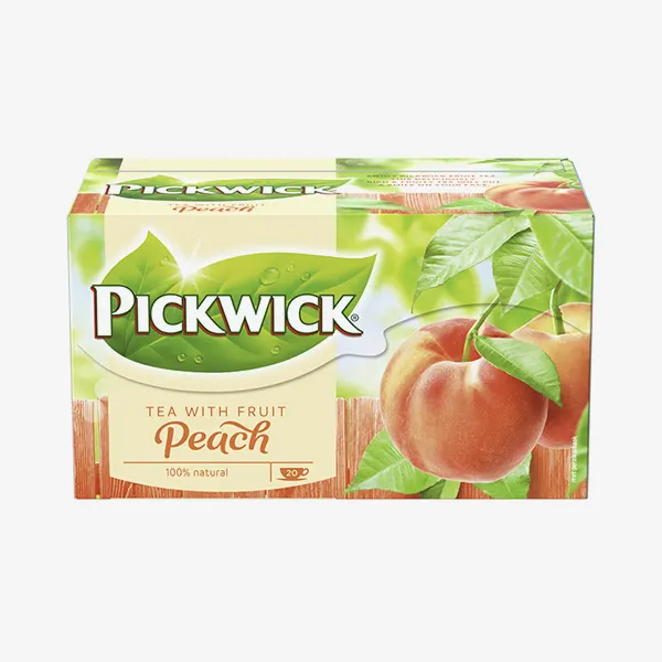 ЧАЙ ЧЕРНЫЙ PICKWICK ПЕРСИК 20 ПАКЕТИКОВ