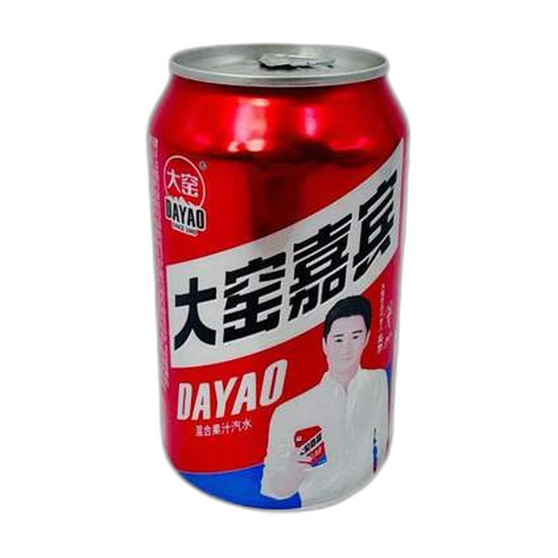 НАПИТОК ГАЗИРОВАННЫЙ DAYAO МИКС 330МЛ Ж/Б