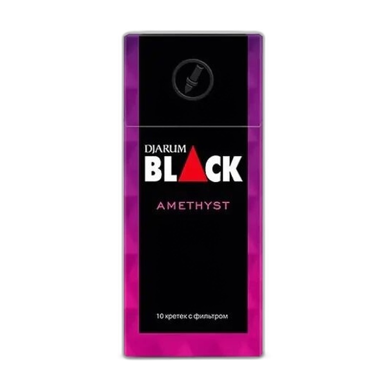 КРЕТЕК С ФИЛЬТРОМ DJARUM BLACK AMETHYST 10ШТ