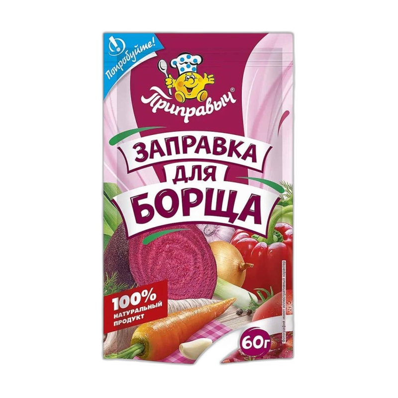 ЗАПРАВКА ПРИПРАВЫЧ ДЛЯ БОРЩА 60Г