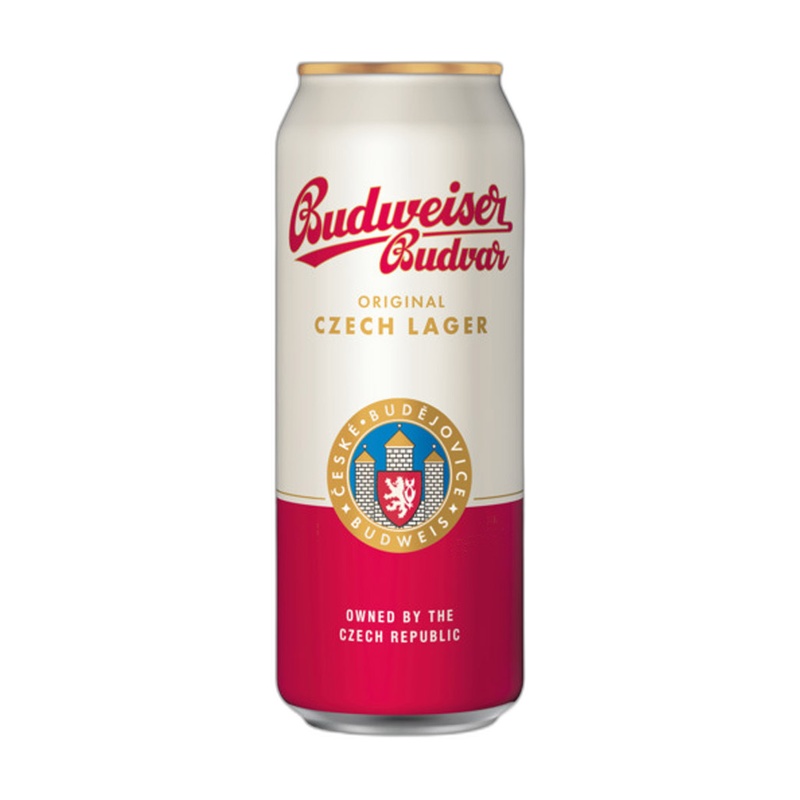 ПИВО BUDWEISER BUDVAR 5% 0,5Л Ж/Б
