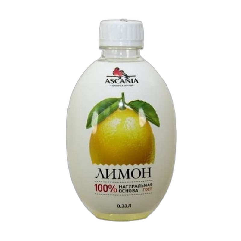 ЛИМОНАД ASCANIA ЛИМОН 0,33Л ПЭТ